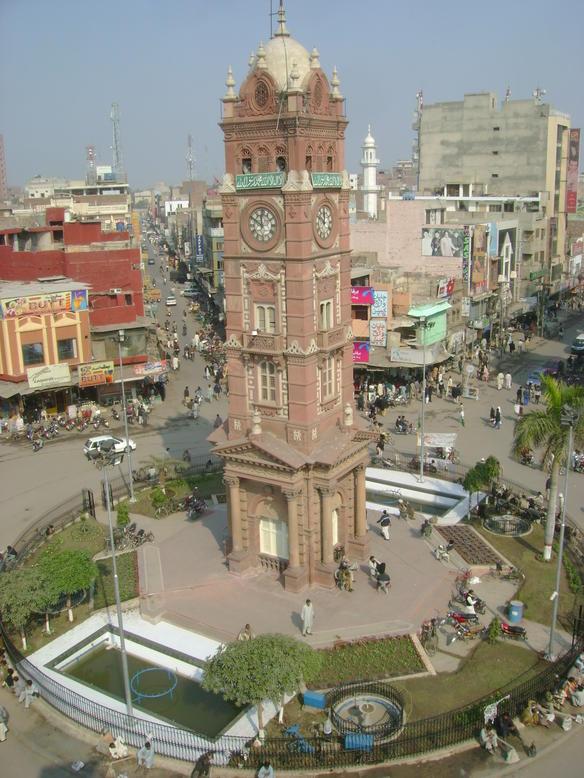 Faisalabad Clock Tower